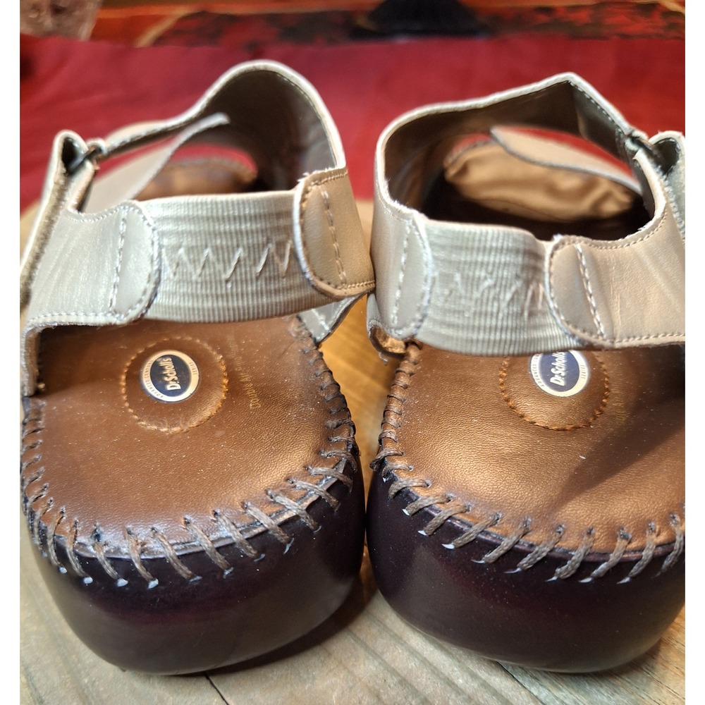 Dr. Scholls Womens Advanced Comfort Series Metallic Slingback Sandals Size 9M - Picture 9 of 9